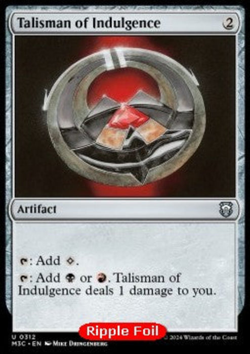 Talisman of Indulgence XM3C-312 Uncommon Englisch