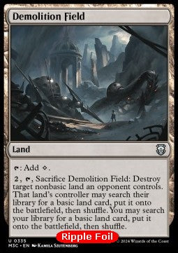 Demolition Field XM3C-335 Uncommon Englisch