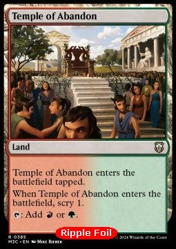 Temple of Abandon XM3C-385 Rare Englisch