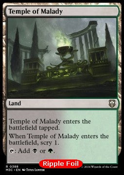 Temple of Malady XM3C-388 Rare Englisch