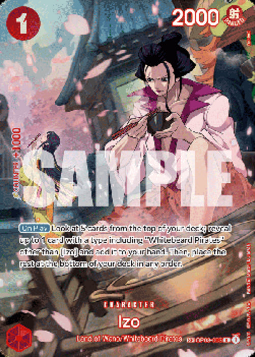 Izo (OP03-003) OP07 Special Rare Englisch