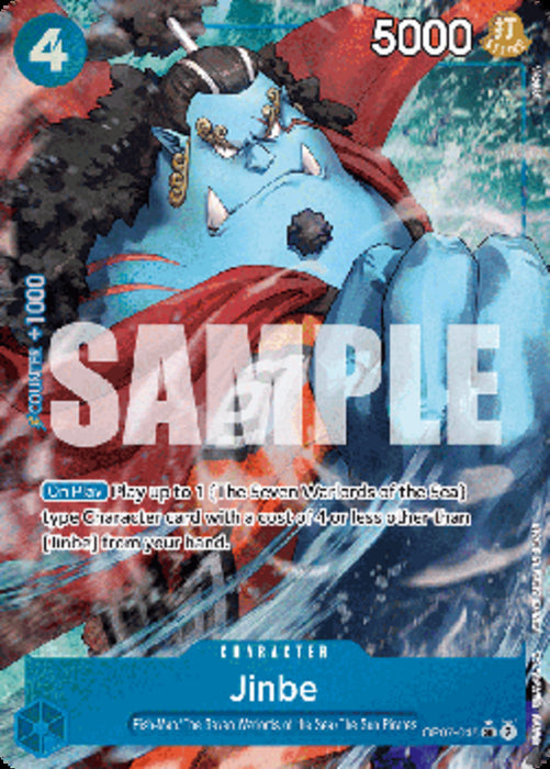 Jinbe (OP07-045) (V.2) OP07 Alternate Art Englisch