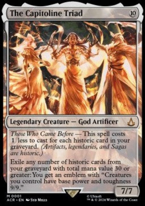 The Capitoline Triad ACR-1 Mythic Englisch