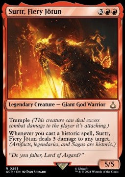 Surtr, Fiery Jötun XACR-293 Rare Deutsch
