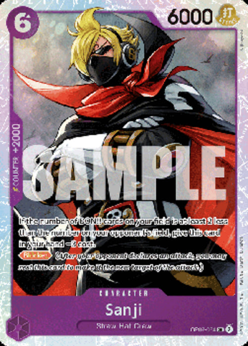 Sanji (OP07-064) (V.1) OP07 Super Rare Englisch