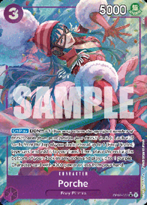 Porche (OP07-072) (V.2) OP07 Alternate Art Englisch