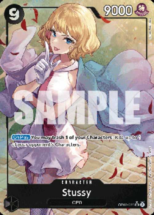 Stussy (OP07-085) (V.2) OP07 Alternate Art Englisch