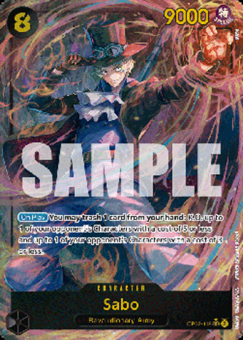 Sabo (OP07-118) (V.2) OP07 Alternate Art Englisch