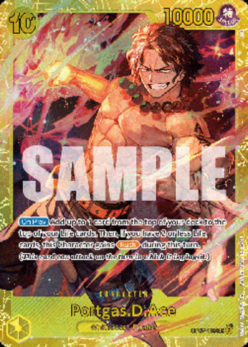 Portgas.D.Ace (OP07-119) (V.1) OP07 Secret Rare Englisch