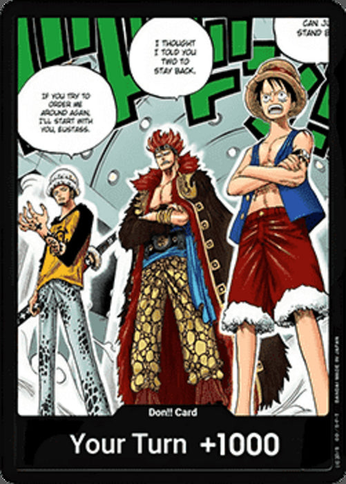 DON!! (Three Captains DP04) OPPR DON!! Englisch
