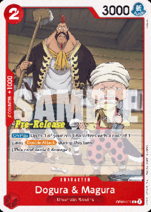Dogura & Magura (OP07-009) OP07P Common Englisch