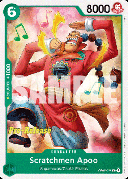 Scratchmen Apoo (OP07-028) OP07P Common Englisch