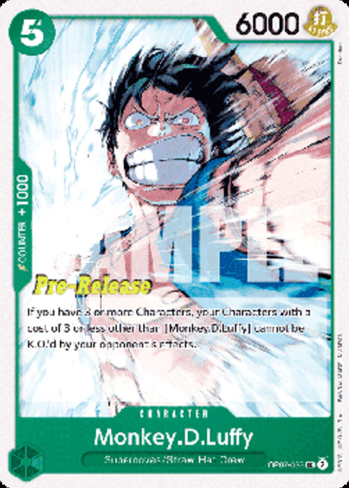 Monkey.D.Luffy (OP07-033) OP07P Uncommon Englisch