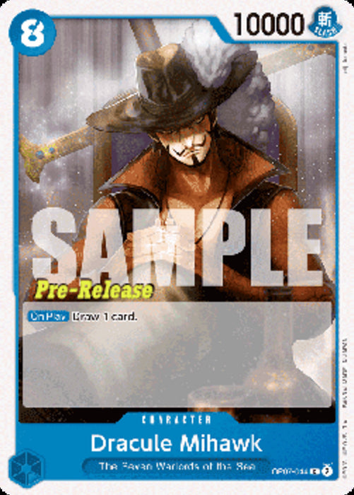 Dracule Mihawk (OP07-044) OP07P Common Englisch