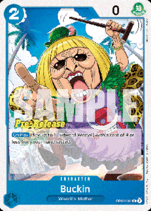 Buckin (OP07-049) OP07P Common Englisch