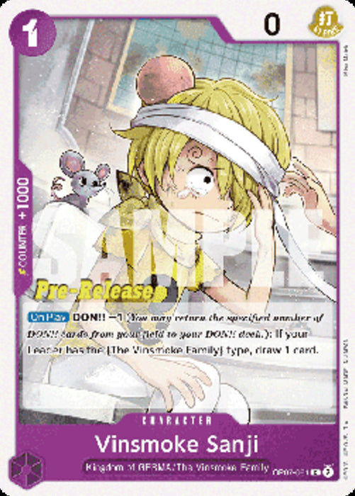Vinsmoke Sanji (OP07-061) OP07P Common Englisch