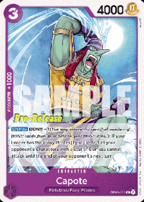 Capote (OP07-063) OP07P Common Englisch