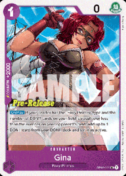 Gina (OP07-065) OP07P Uncommon Englisch