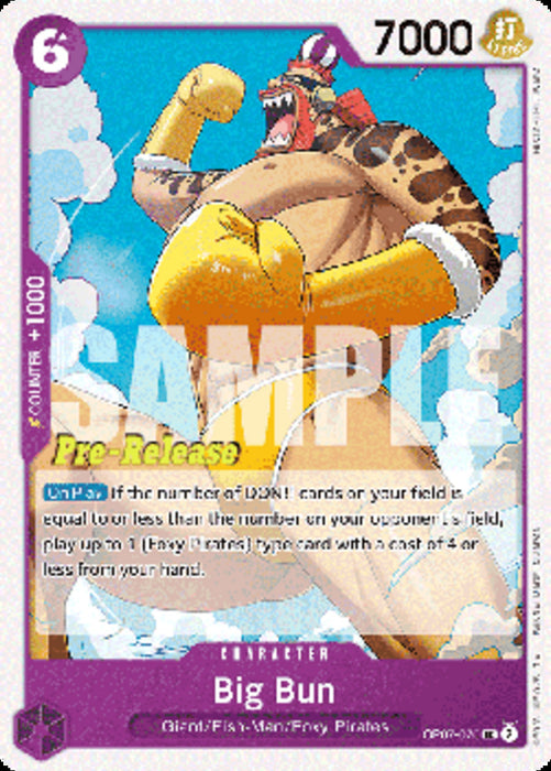 Big Bun (OP07-070) OP07P Uncommon Englisch