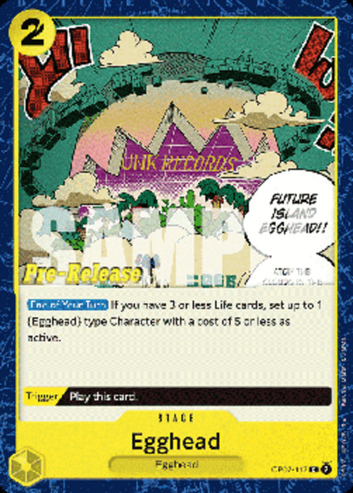 Egghead (OP07-117) OP07P Common Englisch