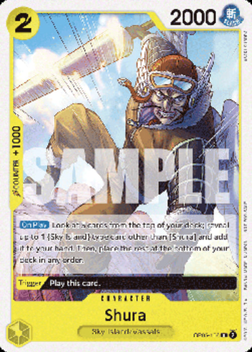 Shura (OP05-106) (V.1) UP Rare Englisch