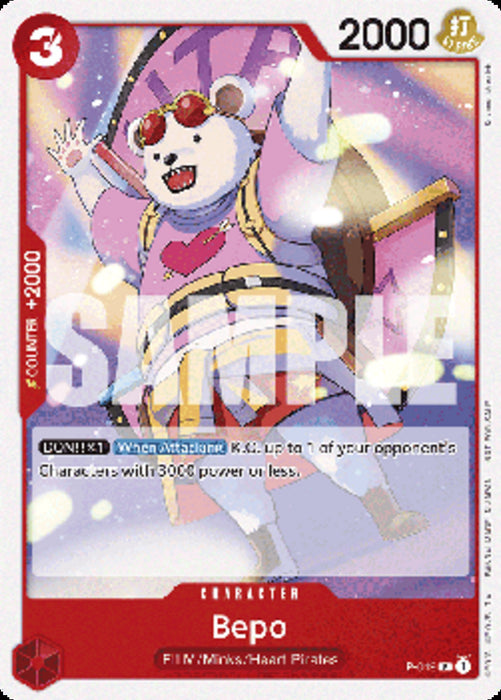 Bepo (P-019) (V.2) P Promo Englisch