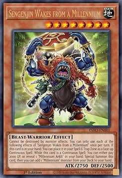 Sengenjin Wakes from a Millennium (V.1) INFO-EN001 Ultra Rare Englisch