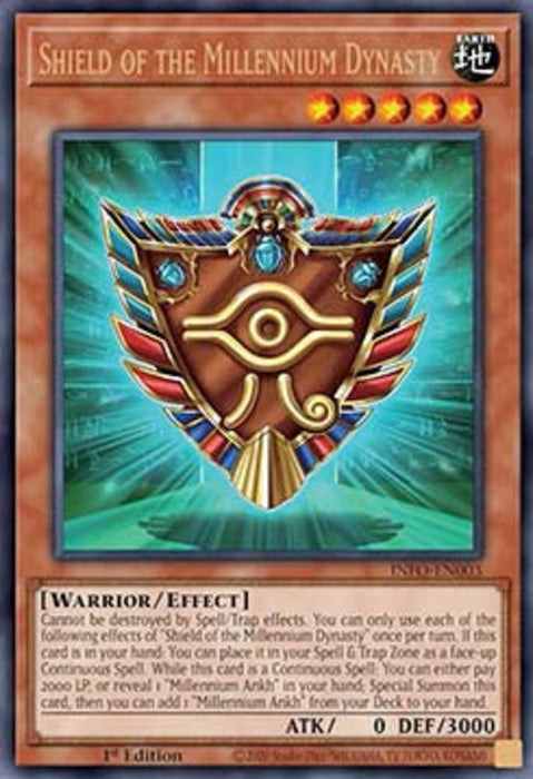 Shield of the Millennium Dynasty (V.1) INFO-EN003 Ultra Rare Englisch