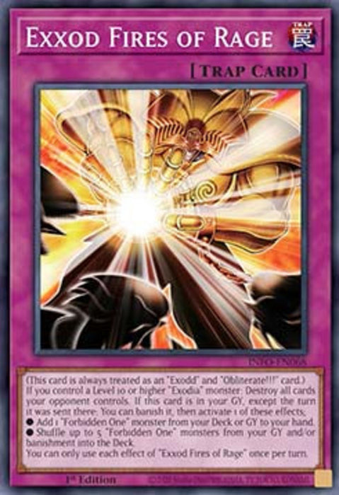 Exxod Fires of Rage INFO-EN068 Super Rare Englisch