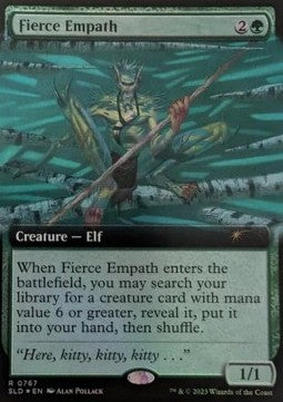 Fierce Empath SLD-767 Rare Englisch