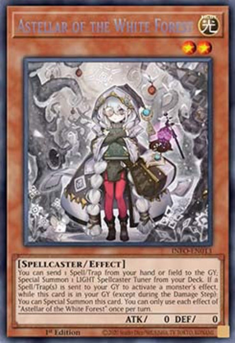 Astellar of the White Forest (V.1) INFO-EN013 Secret Rare Englisch