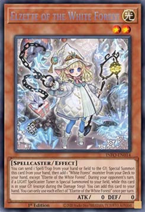 Elzette of the White Forest (V.1) INFO-EN014 Secret Rare Englisch