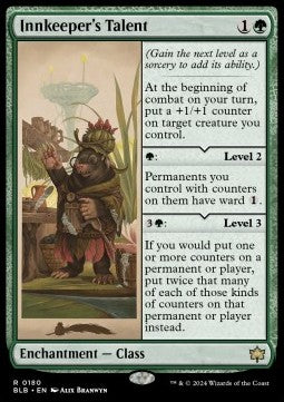 Innkeeper's Talent BLB-180 Rare Englisch