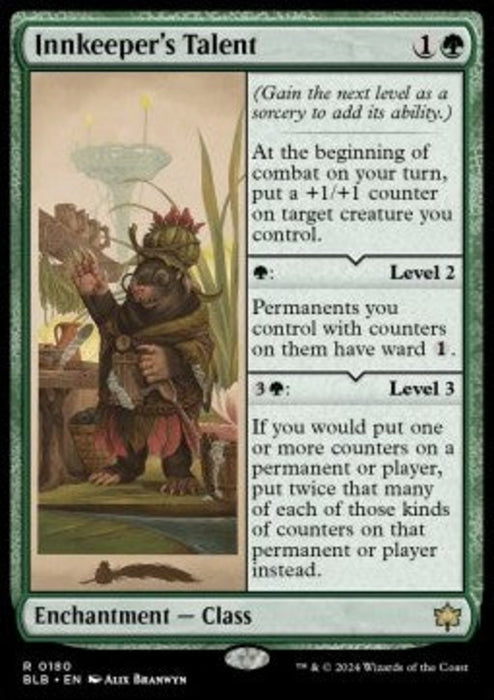 Innkeeper's Talent BLB-180 Rare Englisch