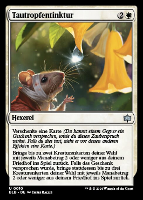 Magic: Dewdrop Cure