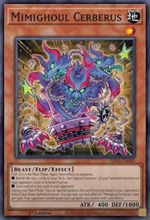 Mimighoul Cerberus INFO-EN092 Super Rare Englisch