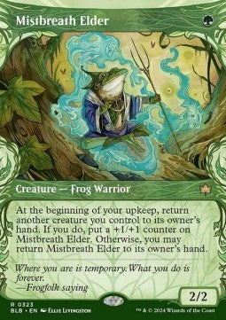 Mistbreath Elder XBLB-323 Rare Englisch
