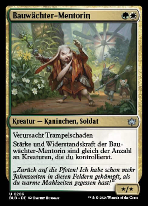 Magic: Burrowguard Mentor