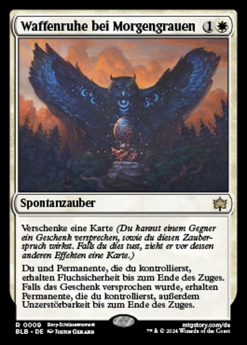 Waffenruhe bei Morgengrauen BLB-9 Rare Deutsch