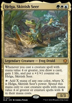 Helga, sprunghafte Seherin BLB-217 Mythic Deutsch