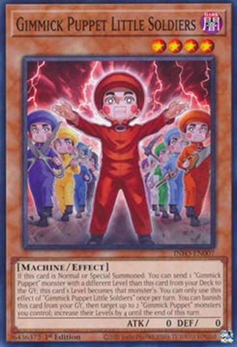 Gimmick Puppet Little Soldiers INFO-EN007 Common Englisch