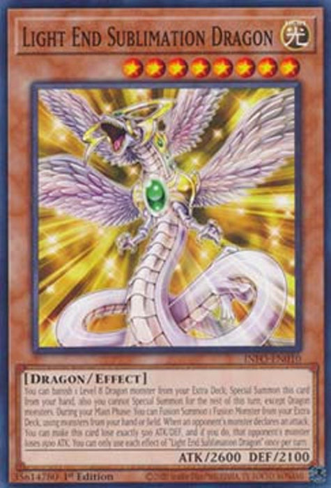Light End Sublimation Dragon INFO-EN010 Common Englisch