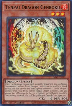 Tenpai Dragon Genroku (V.1) INFO-EN019 Ultra Rare Englisch