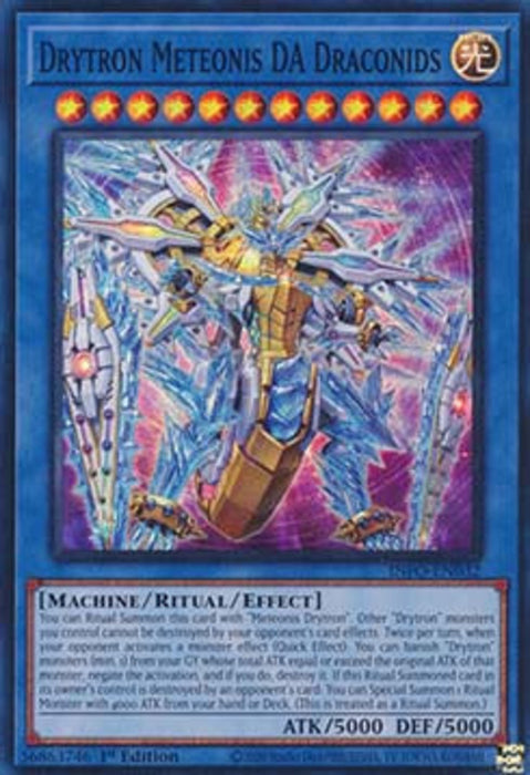 Drytron Meteonis DA Draconids INFO-EN032 Super Rare Englisch