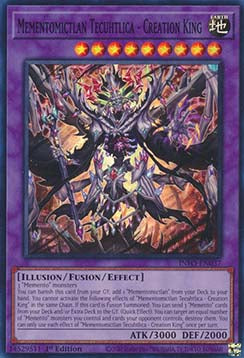 Mementomictlan Tecuhtlica - Creation King INFO-EN037 Super Rare Englisch