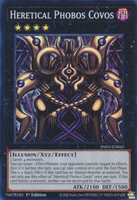 Heretical Phobos Covos INFO-EN045 Super Rare Englisch