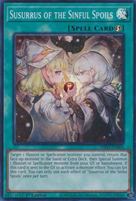 Susurrus of the Sinful Spoils INFO-EN060 Super Rare Englisch