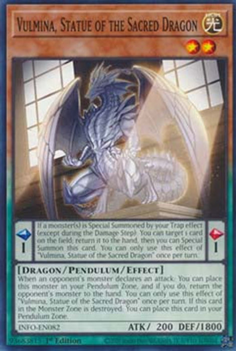 Vulmina, Statue of the Sacred Dragon INFO-EN082 Common Englisch