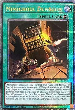 Mimighoul Dungeon (V.2) INFO-EN094 Quarter Century Secret Rare Englisch