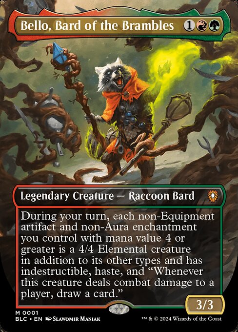 Magic: Bello, Bard of the Brambles